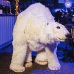 animatronic polar bear